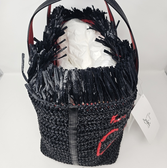 Christian Louboutin Frangibus Logo-Embroidered Tote Bag - Picture 4 of 13